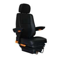 High back comfortable bobcat excavator seat for digger and backhoe loader